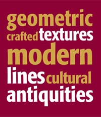 geometric crafted textures modern lines cultural antiquities